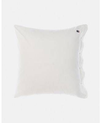 Lexington - Pin Point European Pillowcase - Home (White) Pin Point European Pillowcase