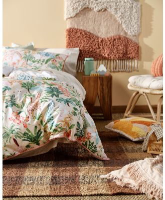 Linen House Kids - Gentle Giants Quilt Cover Set - Kids Bedding & Accessories  (Multi) Gentle Giants Quilt Cover Set