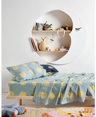 Linen House Kids - Roundabout Sheet Set - Kids Bedding & Accessories  (Arctic) Roundabout Sheet Set