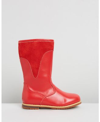 Little Fox Shoes - Knightsbridge Boots - Boots (Red) Knightsbridge Boots