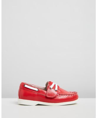 Little Fox Shoes - Richmond Loafers - Casual Shoes (Red) Richmond Loafers