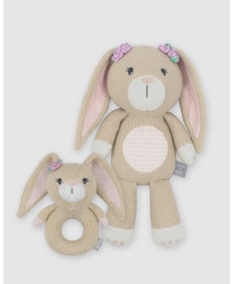 Living Textiles - Amelia the Bunny Whimsical Gift Set - Accessories (Pink) Amelia the Bunny Whimsical Gift Set