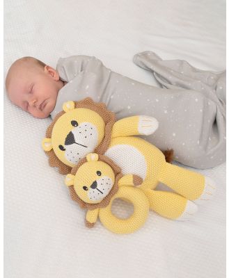 Living Textiles - Leo the Lion Whimsical Gift Set - Accessories (Yellow) Leo the Lion Whimsical Gift Set