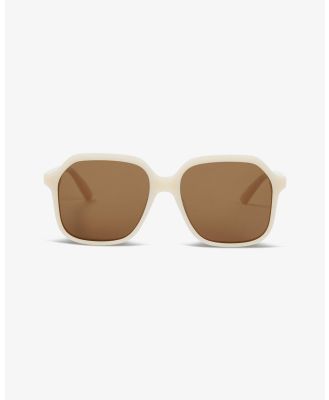 Local Supply - 2105 Sunglasses - Square (white) 2105 Sunglasses