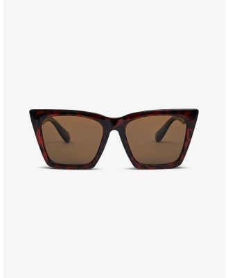 Local Supply - IBZ Sunglasses - Square (red-brown) IBZ Sunglasses