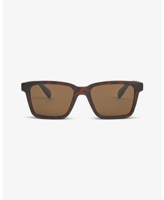 Local Supply - IST Sunglasses - Square (red-brown) IST Sunglasses