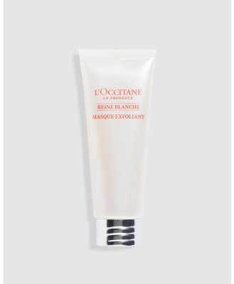 L'Occitane - Reine Blanch Illuminating Exfoliating Mask 75ml - Skincare (75ml) Reine Blanch Illuminating Exfoliating Mask 75ml