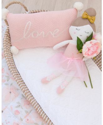 Lolli Living - Meadow Love Cushion - Nursery (Blush) Meadow Love Cushion