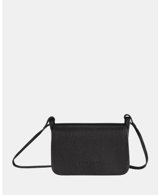 Longchamp - Le Foulonné Wallet On chain - Bags (Black) Le Foulonné Wallet On chain
