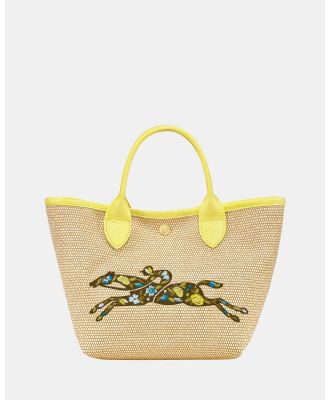 Longchamp - Le Pliage Gipsy Top Handle Bag - Handbags (Yellow) Le Pliage Gipsy Top Handle Bag
