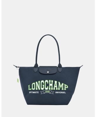 Longchamp - Le Pliage Université Tote Bag   Large - Bags (Navy) Le Pliage Université Tote Bag -