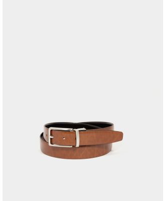 Loop Leather Co - Benson - Belts (Tan/Black) Benson