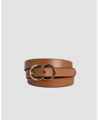 Loop Leather Co - Brooke - Belts (Natural) Brooke