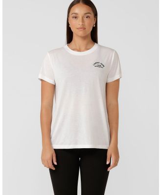 Lorna Jane - Lotus T Shirt - Short Sleeve T-Shirts (White) Lotus T-Shirt