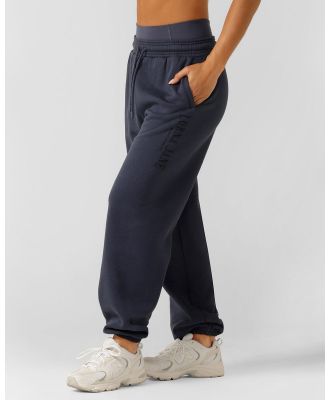 Lorna Jane - Lounge Fleece Trackpants - Pants (Ash Blue) Lounge Fleece Trackpants