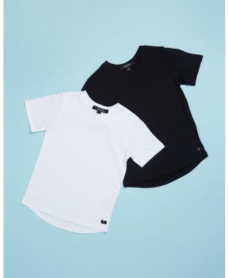 Lost Society - 2 Pack T Shirt - Short Sleeve T-Shirts (Black & White) 2-Pack T-Shirt