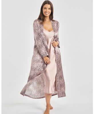Love and Lustre - Silk Robe - Sleepwear (Multi) Silk Robe
