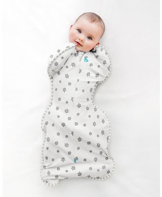 Love to Dream - SWADDLE UP™ Bamboo Lite 0.2 TOG - Sleeping bags (Cream & Stars) SWADDLE UP™ Bamboo Lite 0.2 TOG