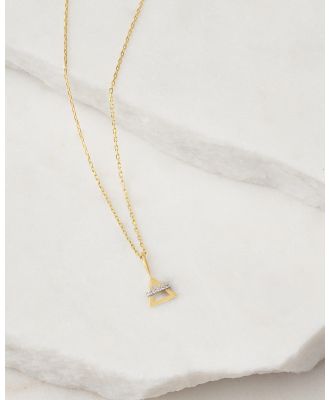 Luna Rae - Solid Gold  Air Element Necklace - Jewellery (Gold) Solid Gold -Air Element Necklace