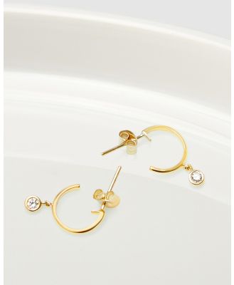 Luna Rae - Solid Gold   Diamond Sky Earrings - Jewellery (Gols) Solid Gold - Diamond Sky Earrings
