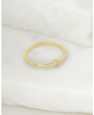 Luna Rae - Solid Gold   Diamond Sky Ring - Jewellery (Gold) Solid Gold - Diamond Sky Ring