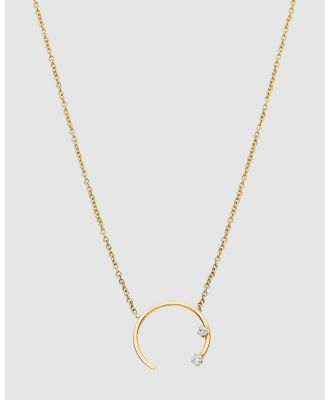 Luna Rae - Solid Gold   Eclipse Necklace - Jewellery (Gold) Solid Gold - Eclipse Necklace