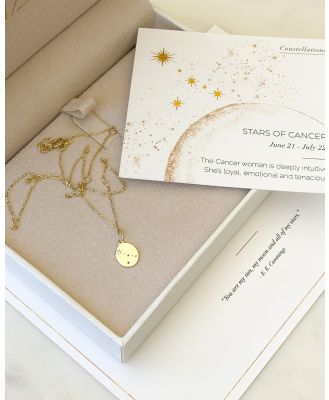 Luna Rae - Solid Gold   Stars of Cancer Necklace - Jewellery (Gold) Solid Gold - Stars of Cancer Necklace