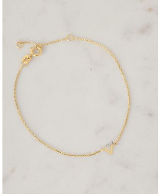 Luna Rae - Solid Gold   Water Element Bracelet - Jewellery (Gold) Solid Gold - Water Element Bracelet