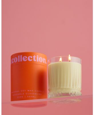 LX COLLECTION - Amber Moss, Teak & Sandalwood Soy Candle - Home Fragrance (Amber Moss, Teak & Sandalwood) Amber Moss, Teak & Sandalwood Soy Candle