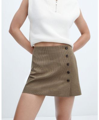 M.N.G - Charlota Skirt - Skirts (Brown) Charlota Skirt