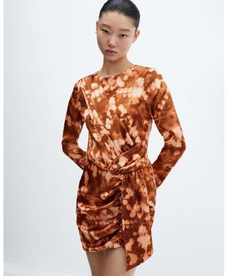 M.N.G - Fuego Dress - Dresses (Brown) Fuego Dress