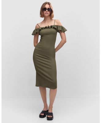 M.N.G - Janice Dress - Dresses (Beige & Khaki) Janice Dress