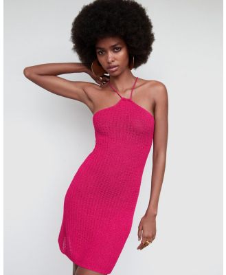 M.N.G - Lemon Dress - Bodycon Dresses (Bright Pink) Lemon Dress