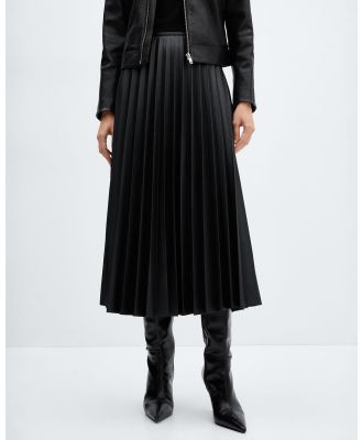 M.N.G - Long Skirt - Skirts (Black) Long Skirt