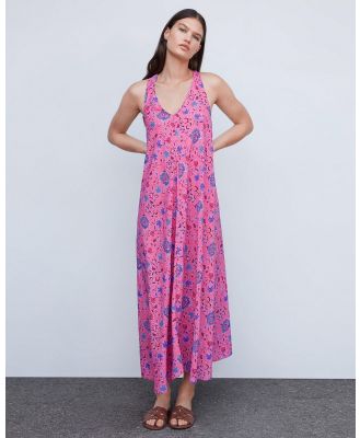 M.N.G - Loren Dress - Printed Dresses (Pink) Loren Dress