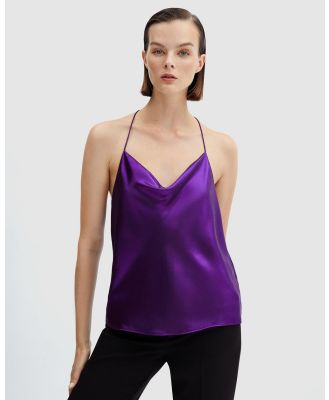 M.N.G - Nina Top - Tops (Medium Purple) Nina Top