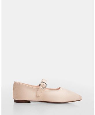 M.N.G - Swing Shoes - Ballet Flats (Light & Pastel Pink) Swing Shoes