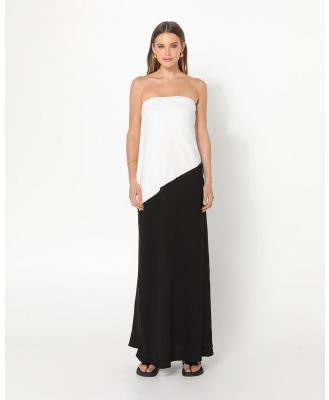 Madison The Label - Joanna Maxi Dress - Dresses (White/Black) Joanna Maxi Dress