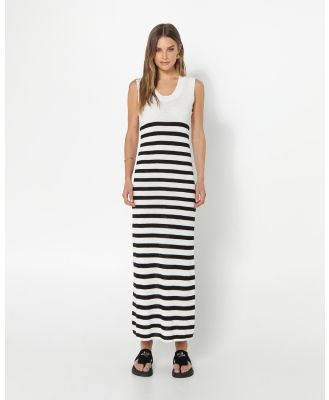 Madison The Label - Mallery Knit Dress - Bodycon Dresses (Stripe) Mallery Knit Dress