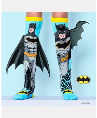 MADMIA - Batman Socks   Kids - Knee High Socks (Multi) Batman Socks - Kids