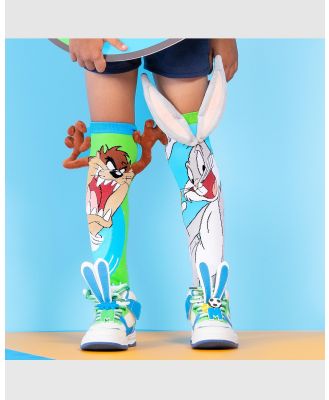 MADMIA - Bugs Bunny Socks   Kids Teens - Knee High Socks (Multi) Bugs Bunny Socks - Kids-Teens