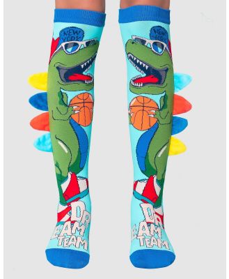 MADMIA - Dinosaurs Socks   Toddler - Knee High Socks (Multi) Dinosaurs Socks - Toddler