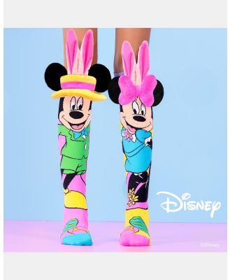 MADMIA - Easter With Mickey And Minnie Socks   Kids - Knee High Socks (Multi) Easter With Mickey And Minnie Socks - Kids