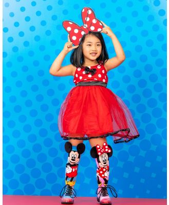 MADMIA - Mickey And Minnie Socks   Kids Teens - Knee High Socks (Multi) Mickey And Minnie Socks - Kids-Teens