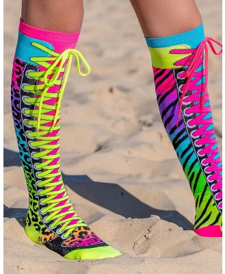 MADMIA - Safari Socks   Kids - Knee High Socks (Multi) Safari Socks - Kids