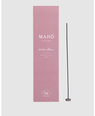 MAHO Sensory - Wander Bloom Incense Sticks and Burner Set - Incense (Pink) Wander Bloom Incense Sticks and Burner Set