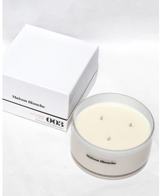 Maison Blanche - 003 Cucumber & Mint   Deluxe Candle - Home (N/A) 003 Cucumber & Mint - Deluxe Candle