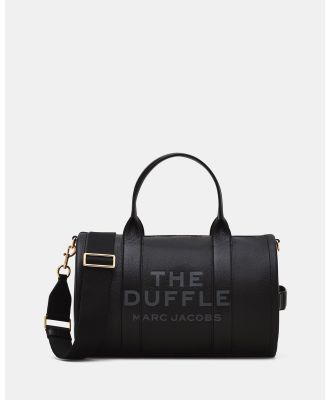 Marc Jacobs - The Leather Large Duffle Bag - Duffle Bags (Black) The Leather Large Duffle Bag