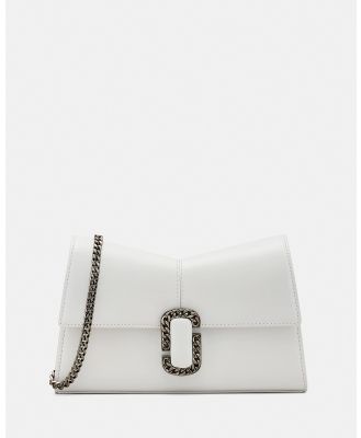 Marc Jacobs - The St. Marc Chain Wallet - Wallets (White) The St. Marc Chain Wallet