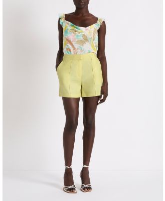 Marcs - Ava Twill Shorts - Shorts (Banana) Ava Twill Shorts